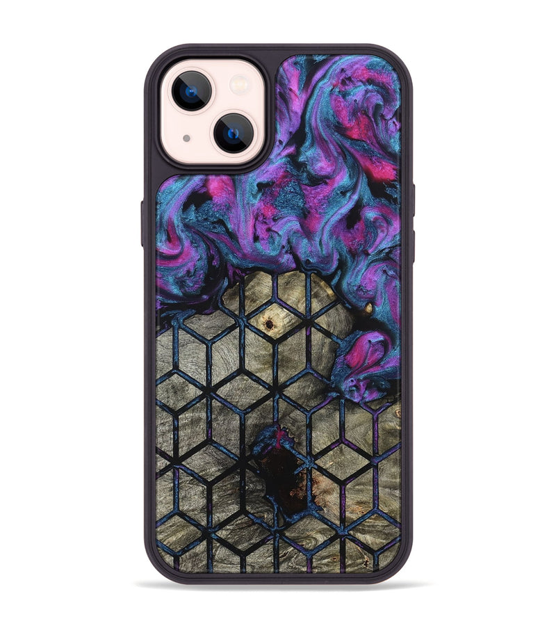 iPhone 14 Plus Wood Phone Case - Cherish (Pattern, 827520)