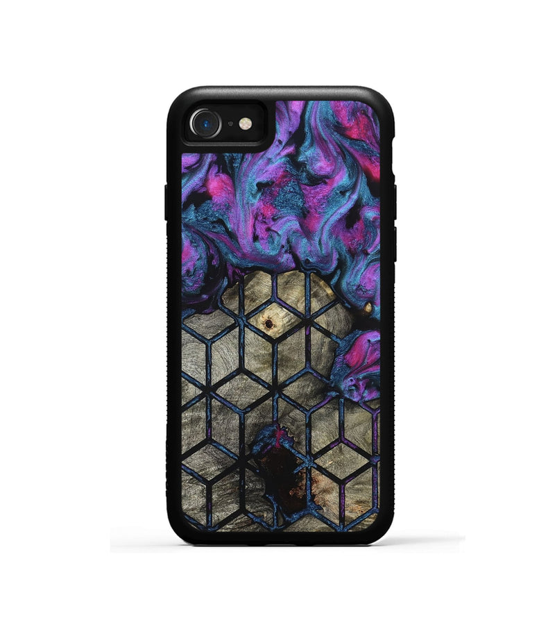 iPhone SE Wood Phone Case - Cherish (Pattern, 827520)