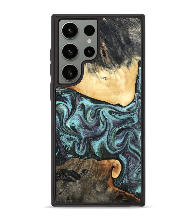 Galaxy S23 Ultra Wood Phone Case - Lenora (Green, 827522)