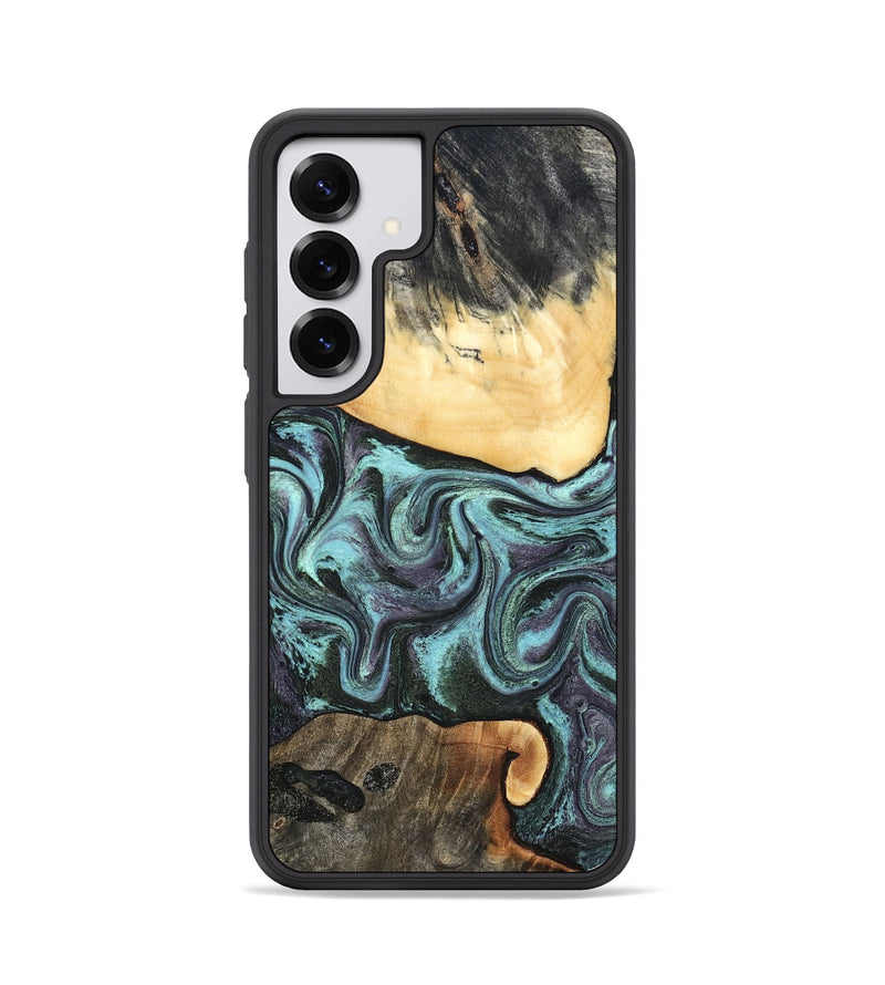 Galaxy S25 Wood Phone Case - Lenora (Green, 827522)