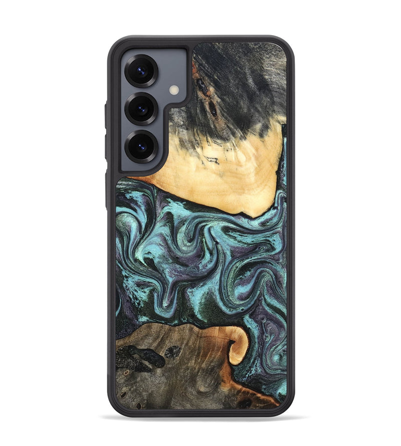 Galaxy S25 Plus Wood Phone Case - Lenora (Green, 827522)