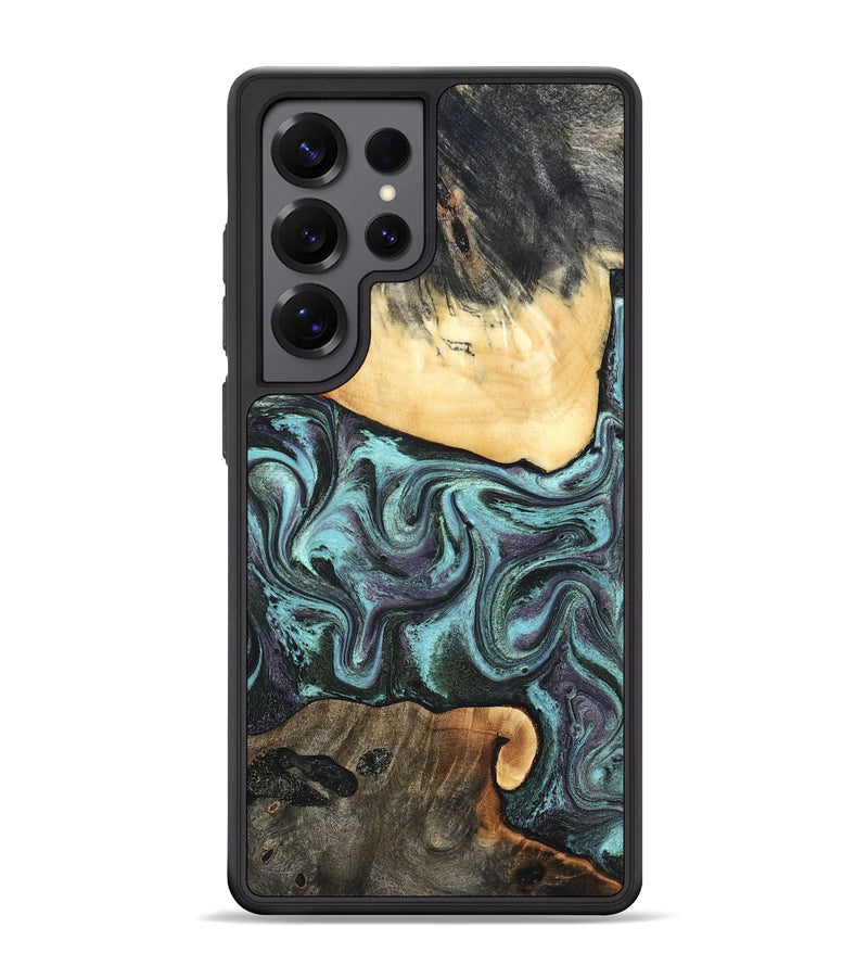 Galaxy S25 Ultra Wood Phone Case - Lenora (Green, 827522)
