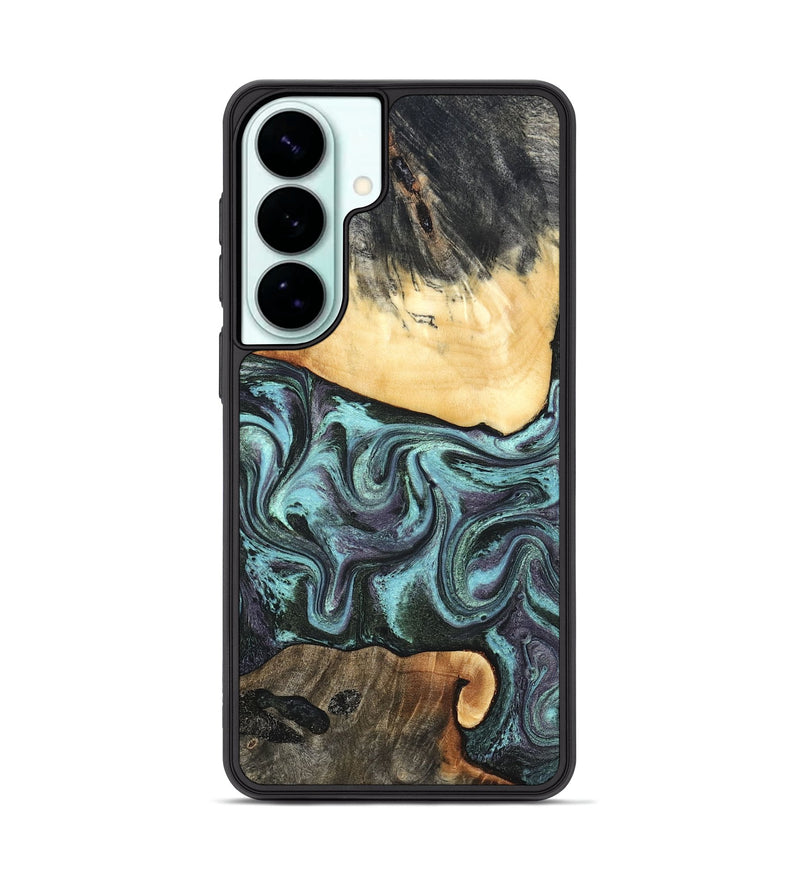 Galaxy S26 Plus Wood Phone Case - Lenora (Green, 827522)
