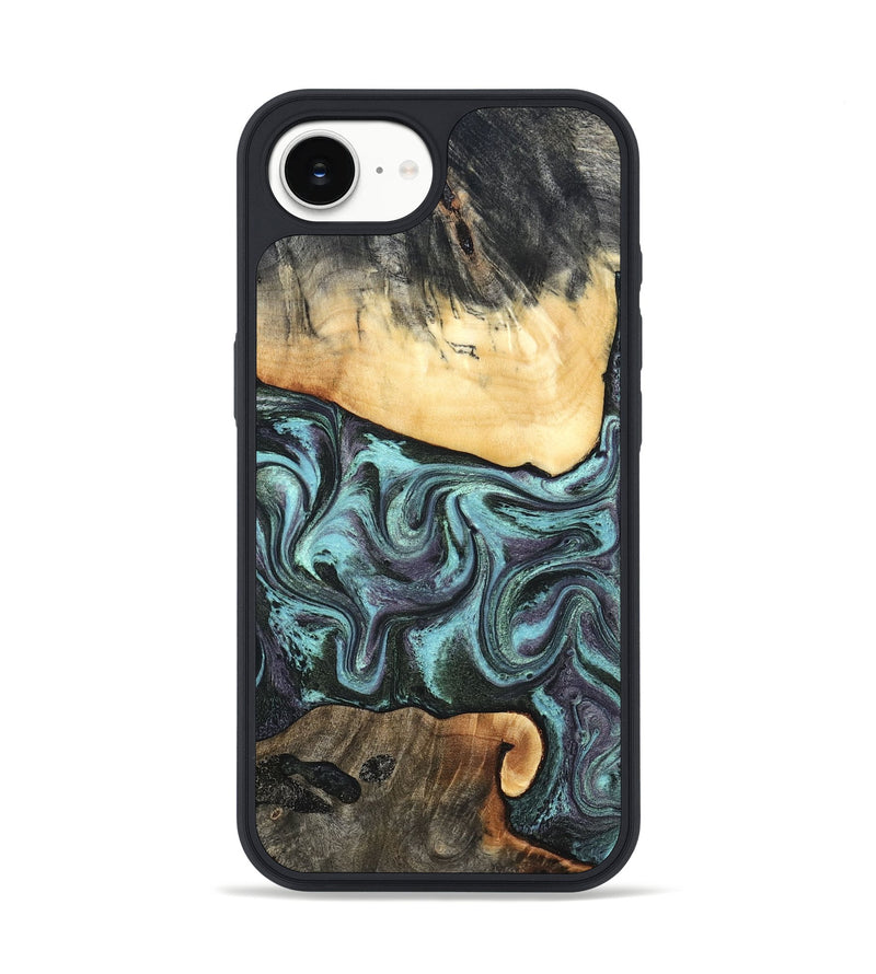 iPhone 17e Wood Phone Case - Lenora (Green, 827522)