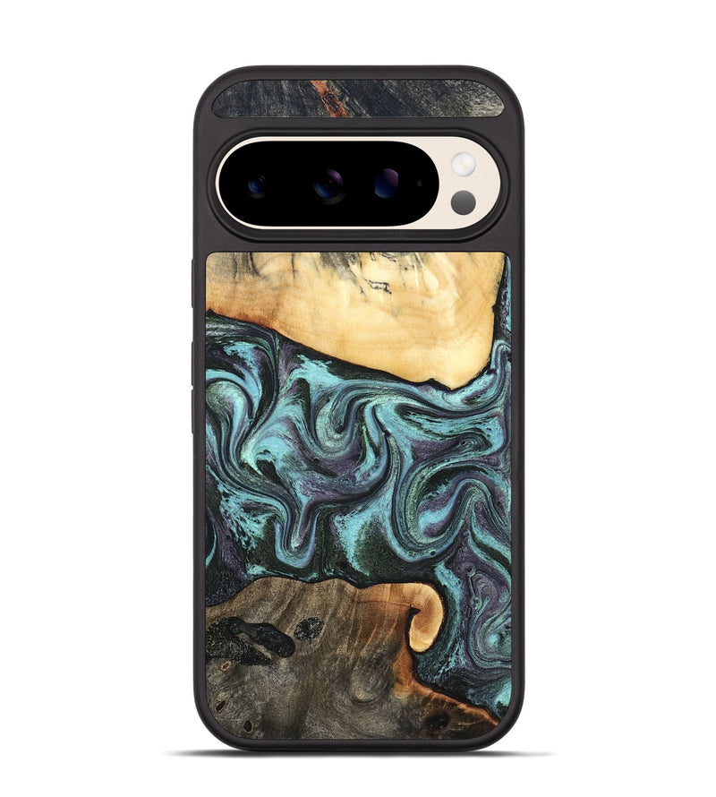 Pixel 10 Wood Phone Case - Lenora (Green, 827522)