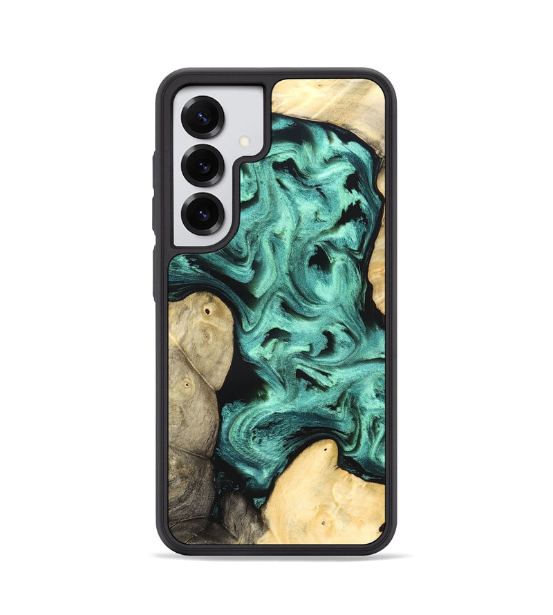 Galaxy S25 Wood Phone Case - Kanye (Green, 827523)