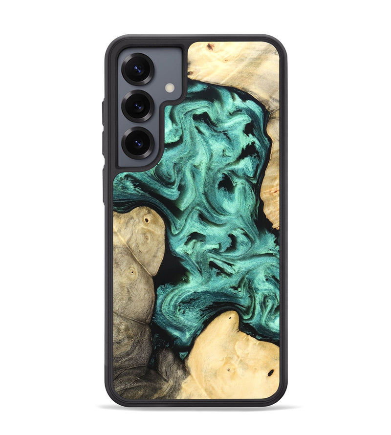 Galaxy S25 Plus Wood Phone Case - Kanye (Green, 827523)