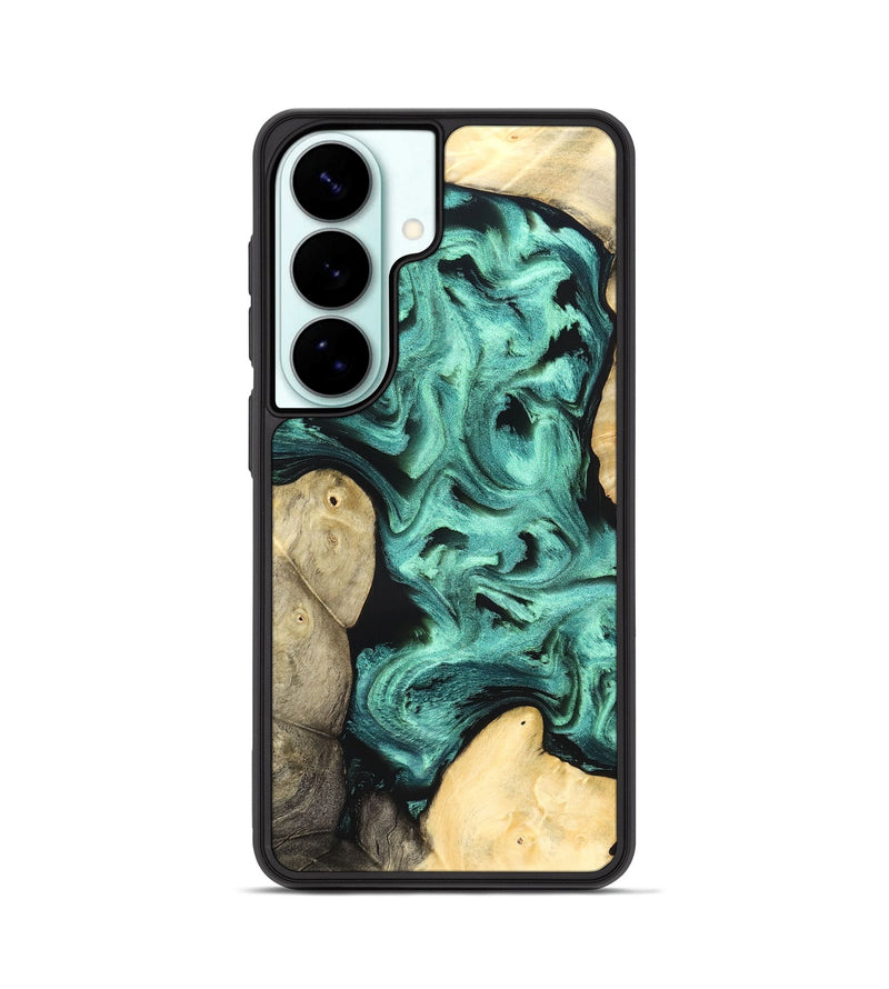 Galaxy S26 Wood Phone Case - Kanye (Green, 827523)