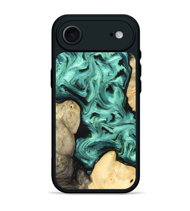 iPhone 17 Air Wood Phone Case - Kanye (Green, 827523)