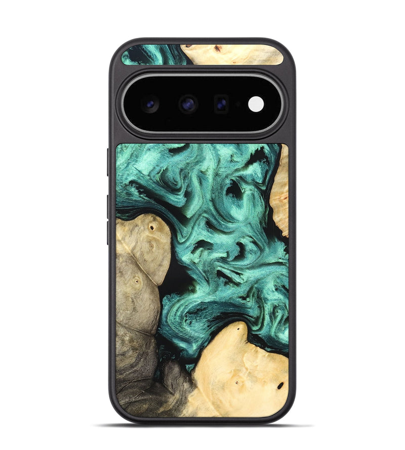 Pixel 11 Wood Phone Case - Kanye (Green, 827523)