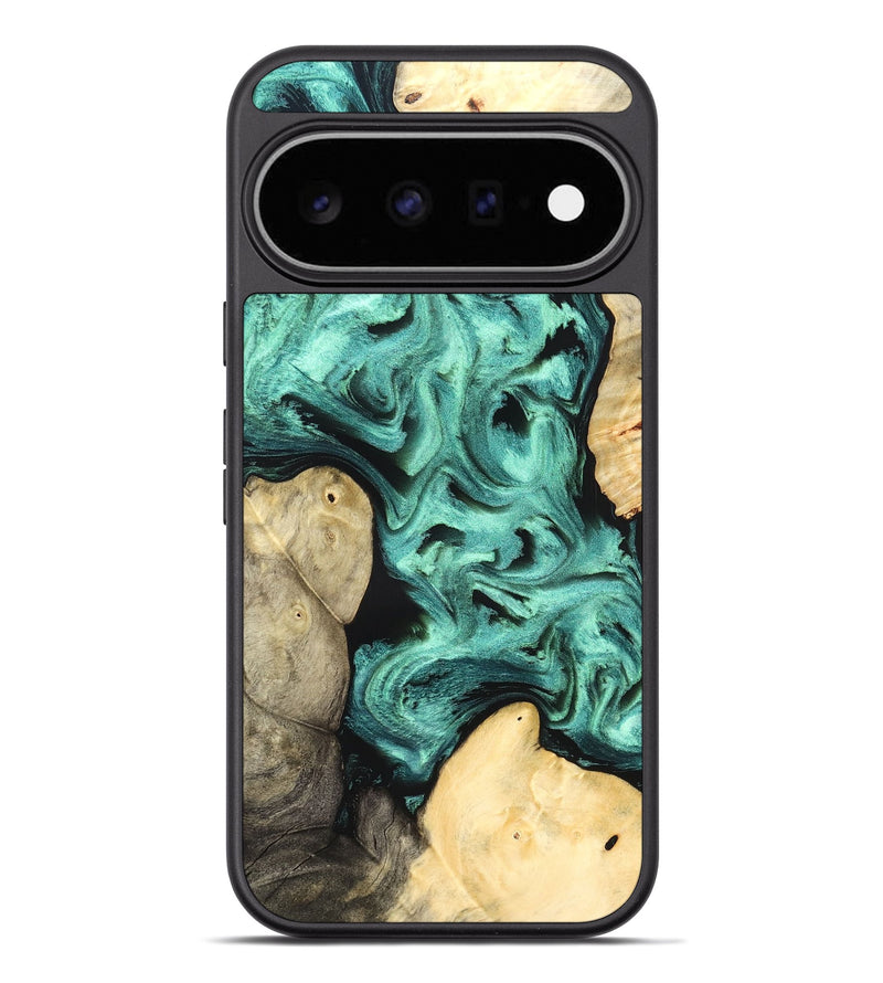 Pixel 11 Pro XL Wood Phone Case - Kanye (Green, 827523)