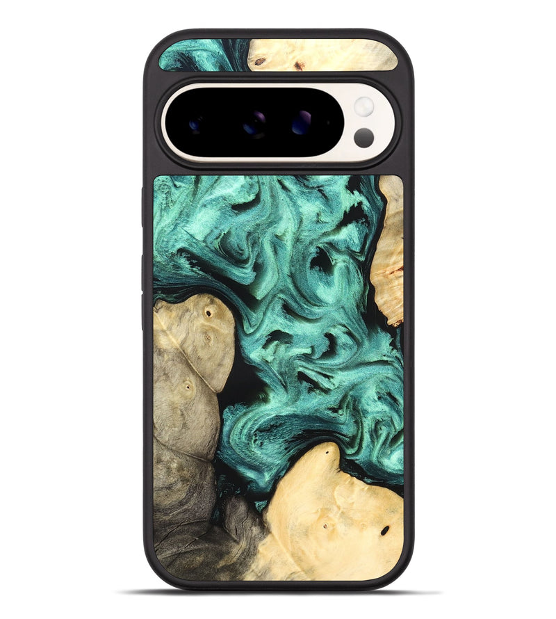 Pixel 9 Pro XL Wood Phone Case - Kanye (Green, 827523)