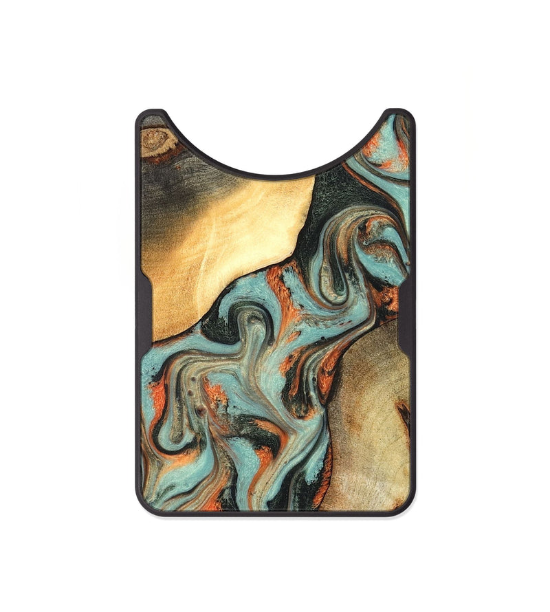 Alloy Wood Wallet - Monique (Green, 827525)