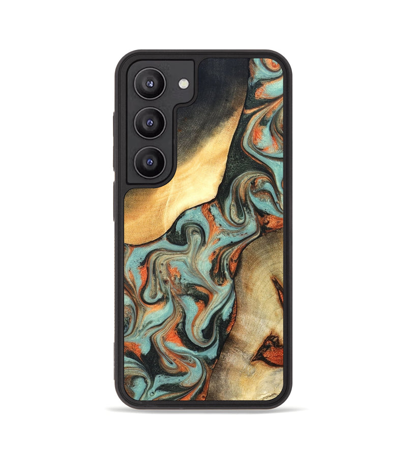 Galaxy S23 Wood Phone Case - Monique (Green, 827525)