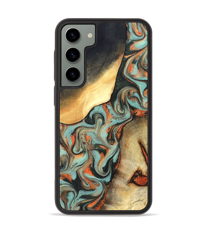 Galaxy S23 Plus Wood Phone Case - Monique (Green, 827525)