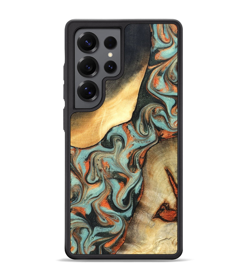Galaxy S25 Ultra Wood Phone Case - Monique (Green, 827525)