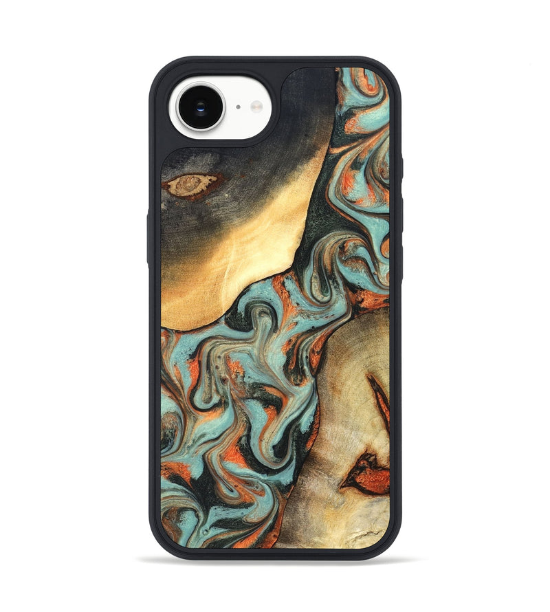 iPhone 16e Wood Phone Case - Monique (Green, 827525)