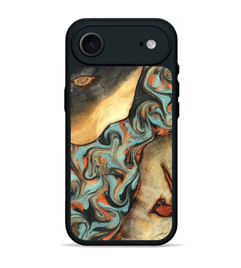 iPhone 17 Air Wood Phone Case - Monique (Green, 827525)