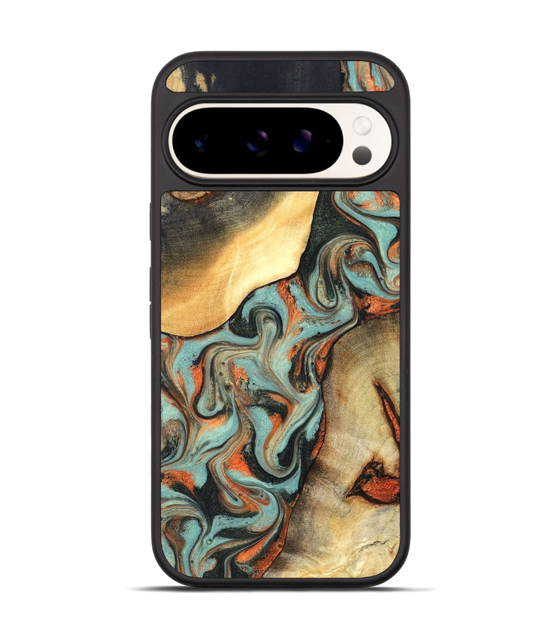 Pixel 9 Wood Phone Case - Monique (Green, 827525)