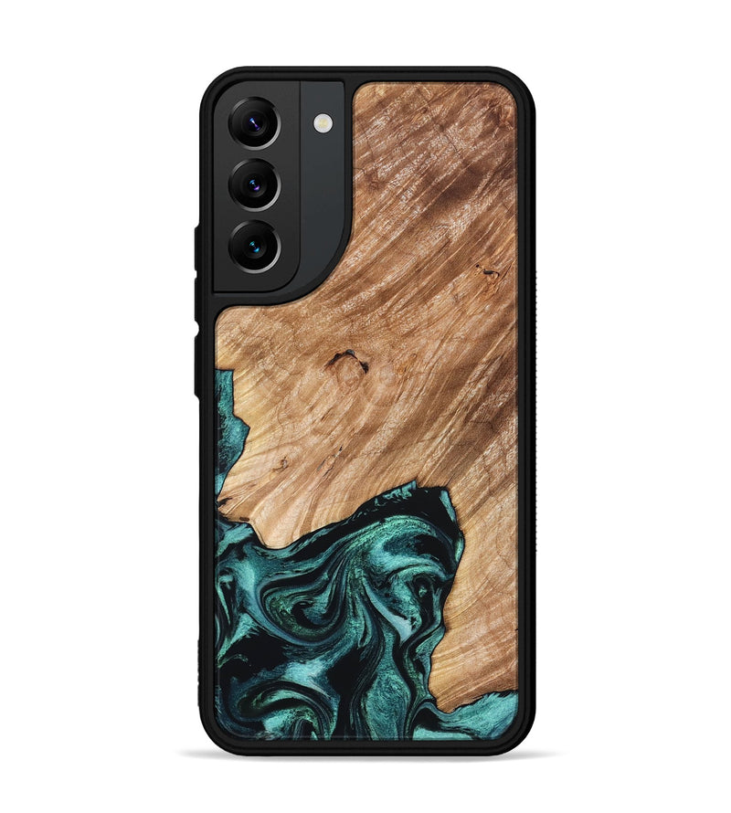 Galaxy S22 Plus Wood Phone Case - Eva (Green, 827526)