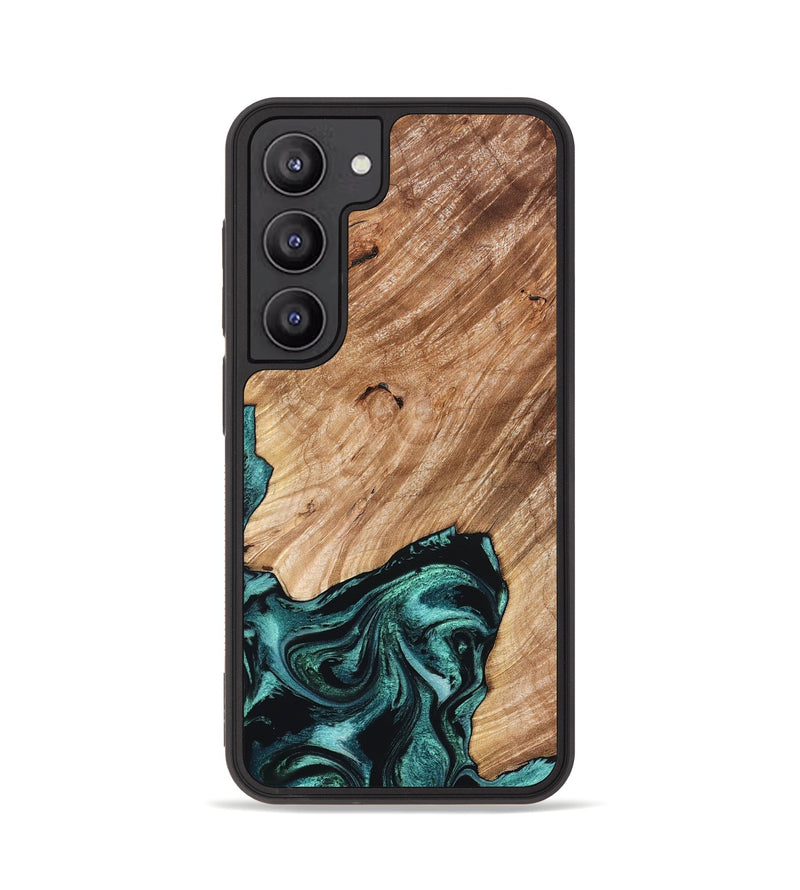 Galaxy S23 Wood Phone Case - Eva (Green, 827526)