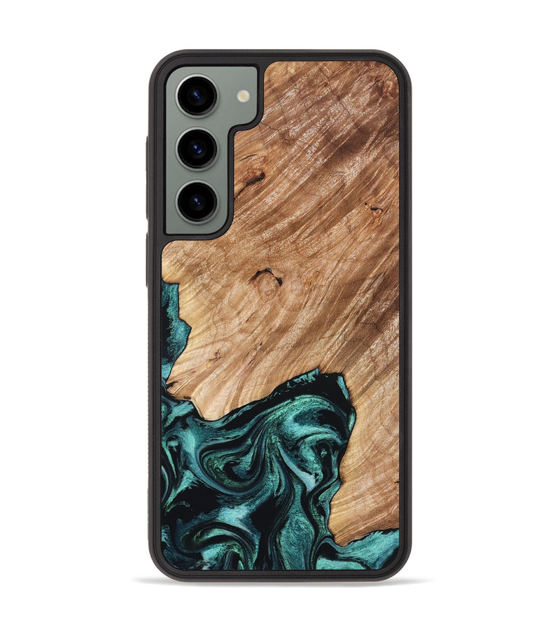 Galaxy S23 Plus Wood Phone Case - Eva (Green, 827526)