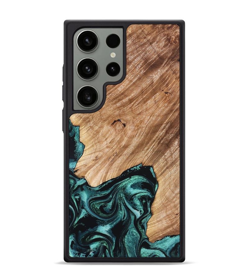 Galaxy S24 Ultra Wood Phone Case - Eva (Green, 827526)