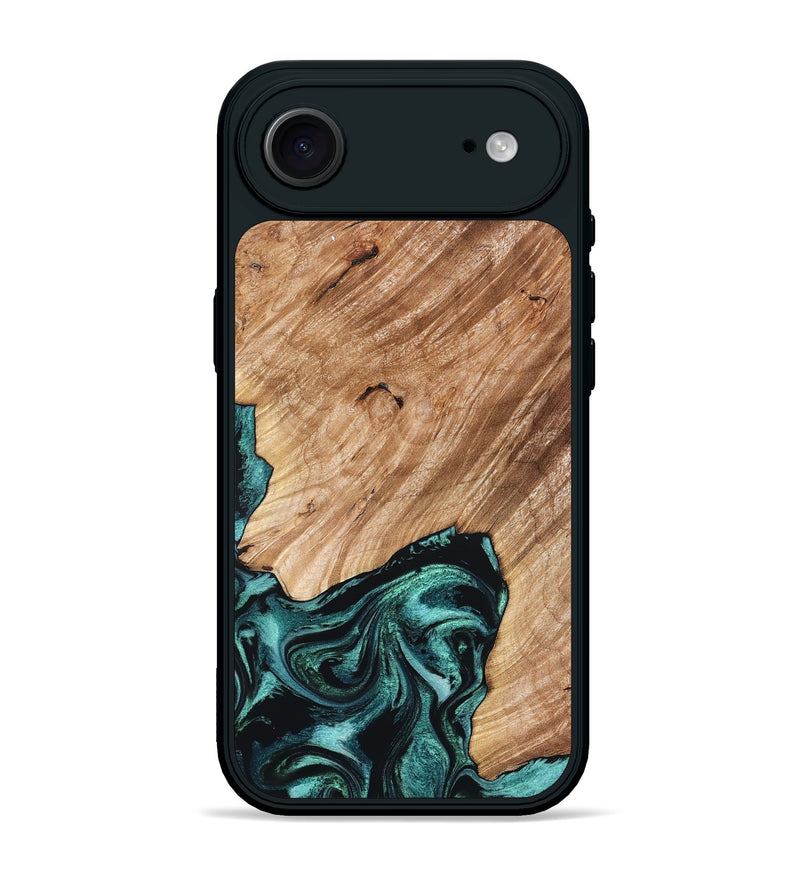 iPhone 17 Air Wood Phone Case - Eva (Green, 827526)