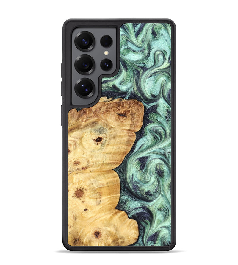 Galaxy S25 Ultra Wood Phone Case - Leda (Green, 827527)