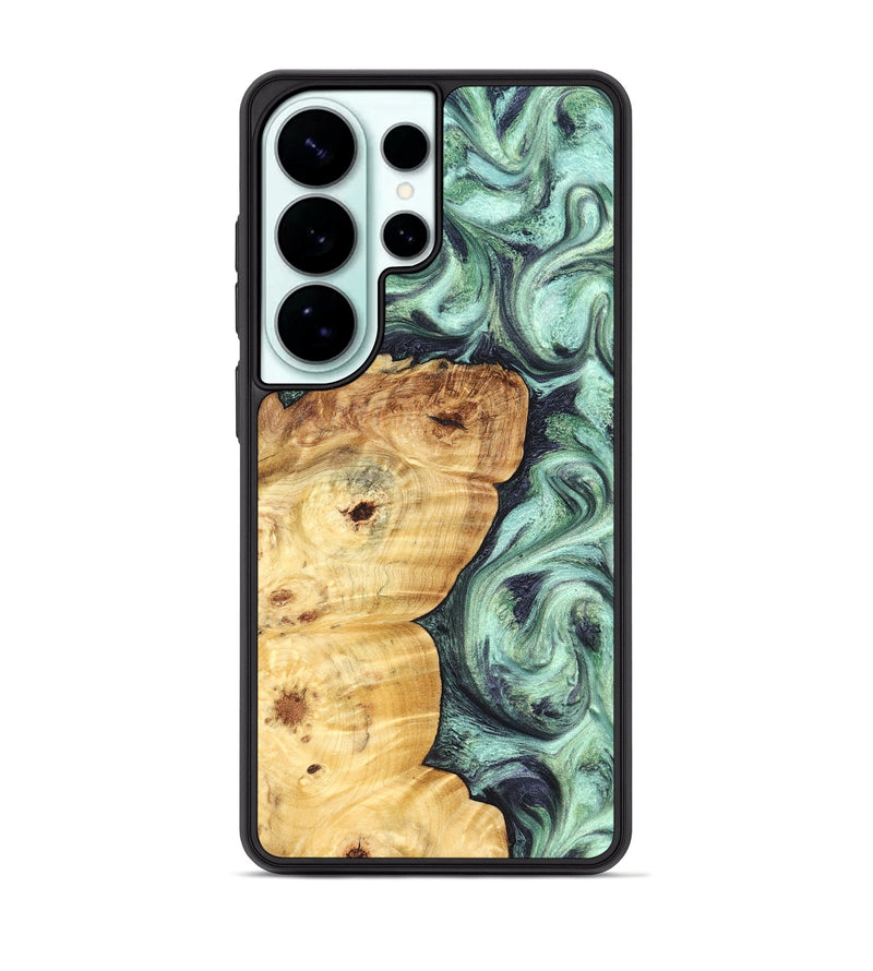 Galaxy S26 Ultra Wood Phone Case - Leda (Green, 827527)