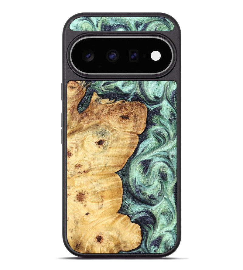 Pixel 11 Pro XL Wood Phone Case - Leda (Green, 827527)