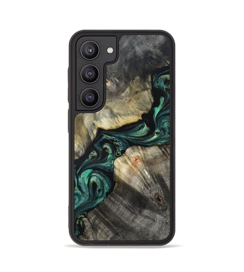 Galaxy S23 Wood Phone Case - Aurelio (Green, 827528)