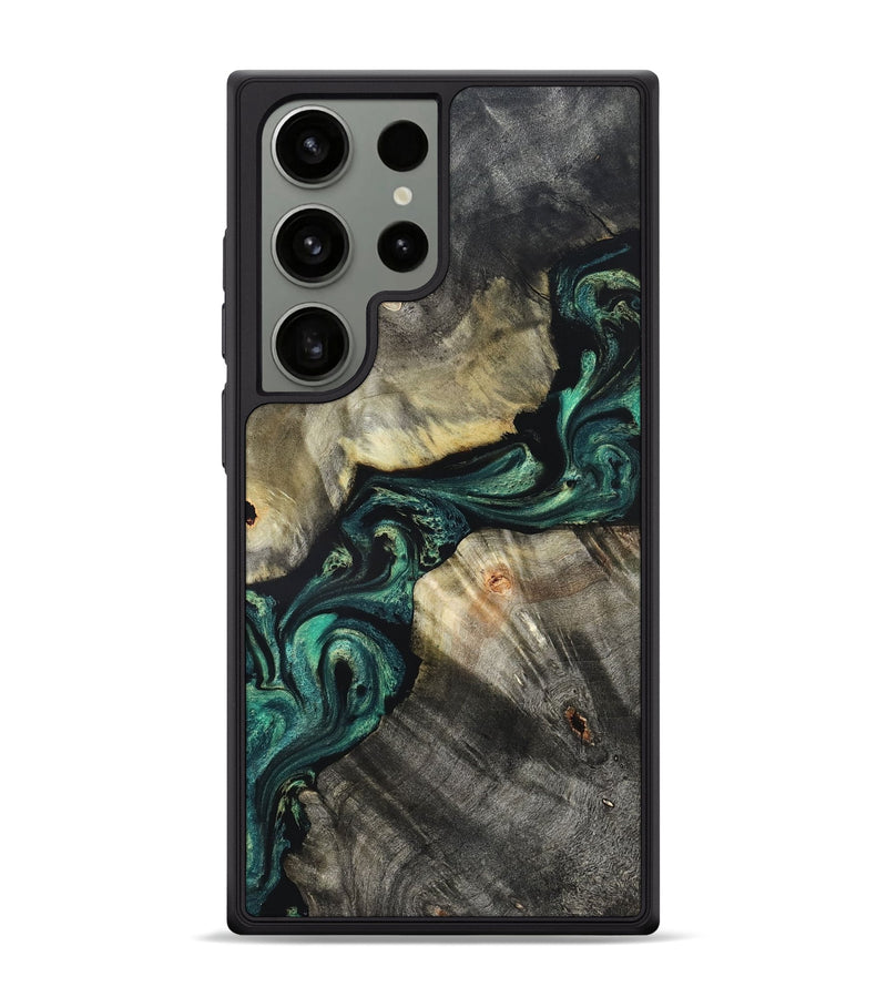Galaxy S24 Ultra Wood Phone Case - Aurelio (Green, 827528)