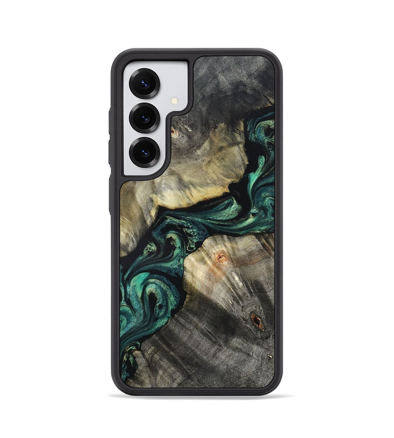 Galaxy S25 Wood Phone Case - Aurelio (Green, 827528)
