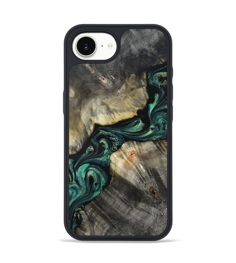 iPhone 16e Wood Phone Case - Aurelio (Green, 827528)