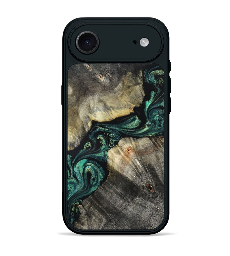 iPhone 17 Air Wood Phone Case - Aurelio (Green, 827528)