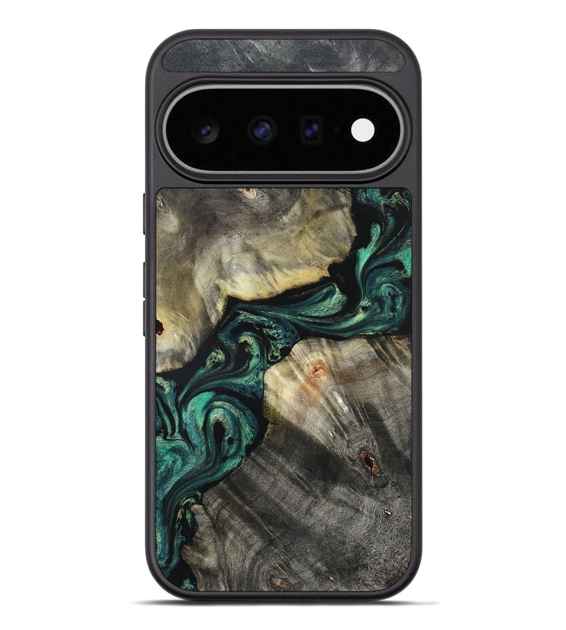 Pixel 11 Pro XL Wood Phone Case - Aurelio (Green, 827528)