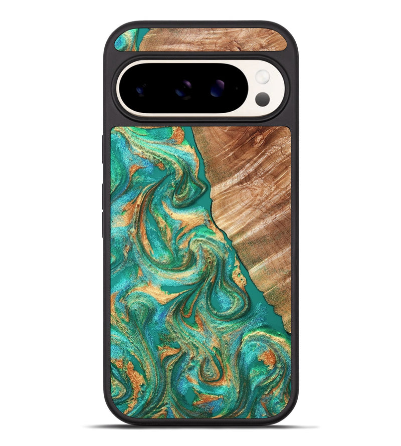 Pixel 9 Pro XL Wood Phone Case - Kelsea (Green, 827529)