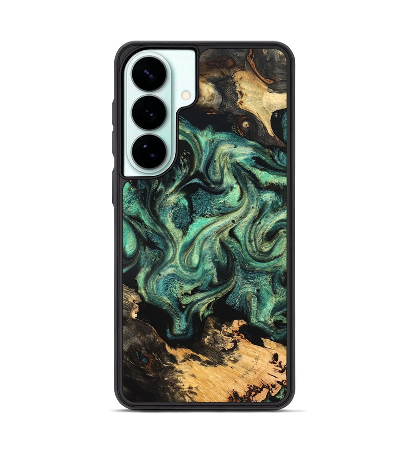 Galaxy S26 Plus Wood Phone Case - Laquita (Green, 827530)
