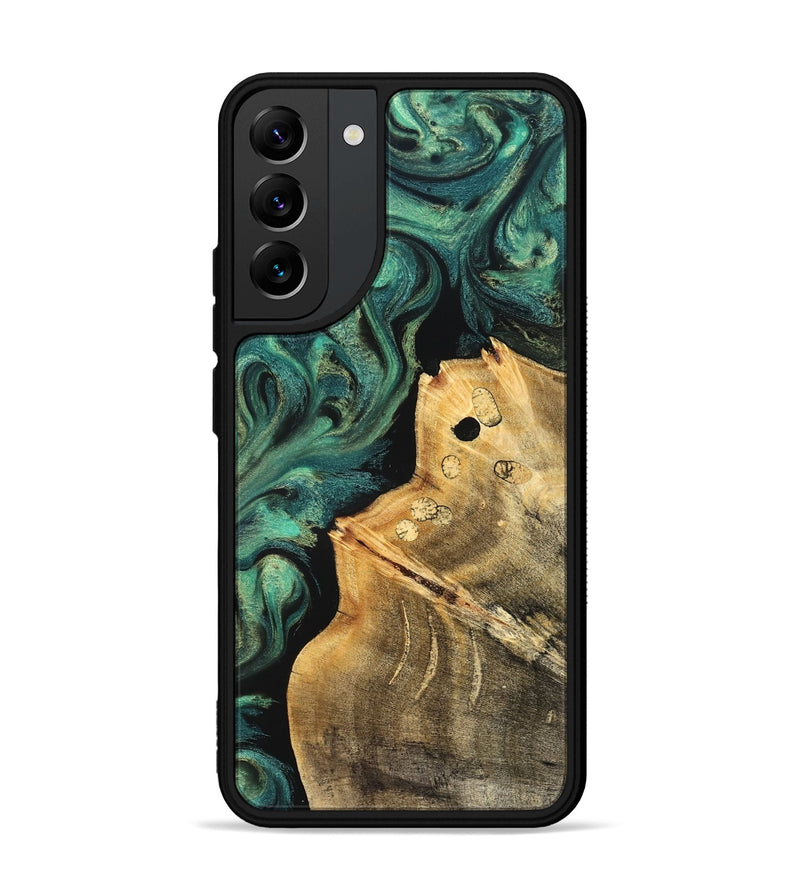 Galaxy S22 Plus Wood Phone Case - Dee (Green, 827531)