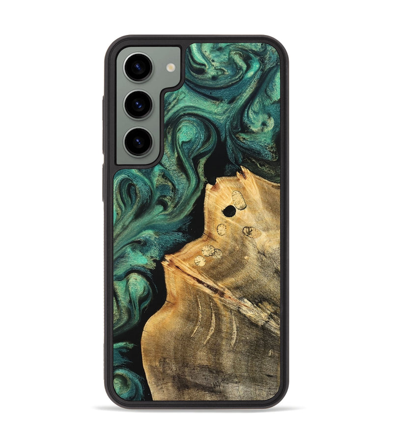 Galaxy S23 Plus Wood Phone Case - Dee (Green, 827531)