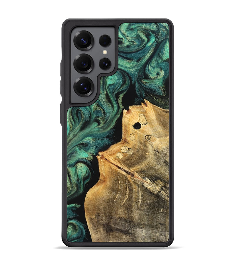 Galaxy S25 Ultra Wood Phone Case - Dee (Green, 827531)