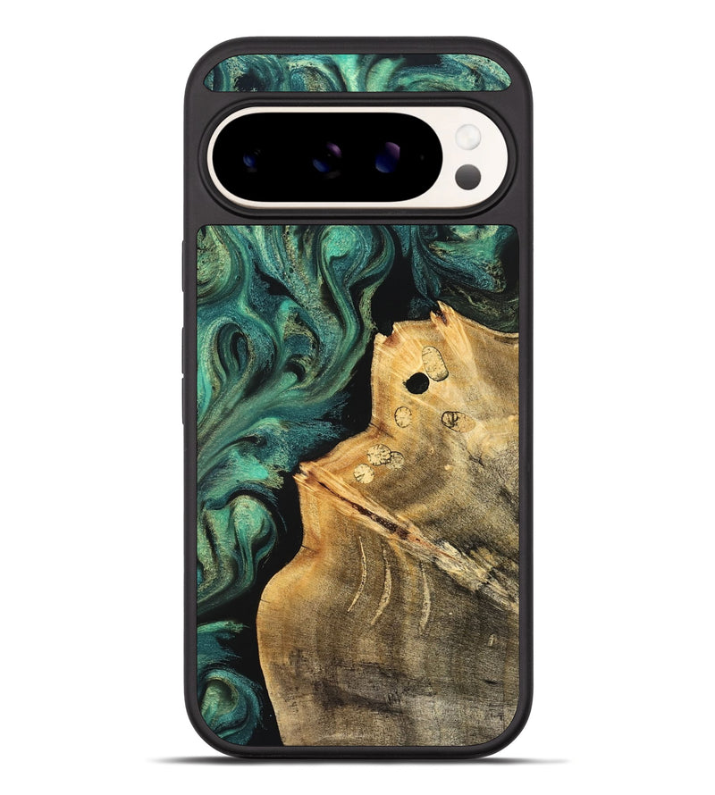 Pixel 10 Pro XL Wood Phone Case - Dee (Green, 827531)
