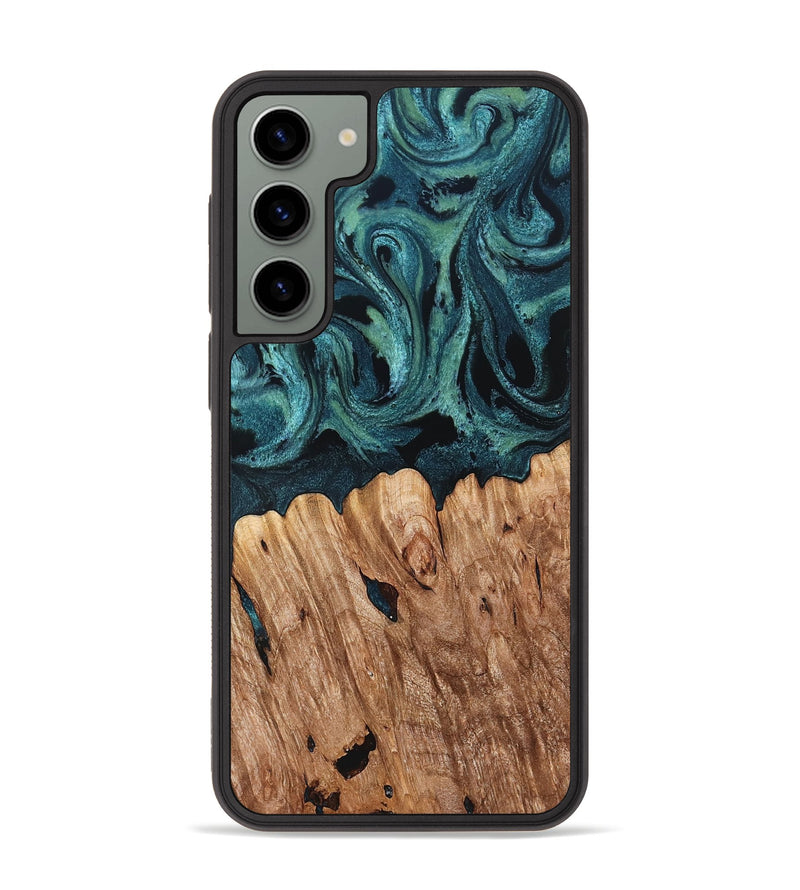Galaxy S23 Plus Wood Phone Case - Chace (Green, 827532)