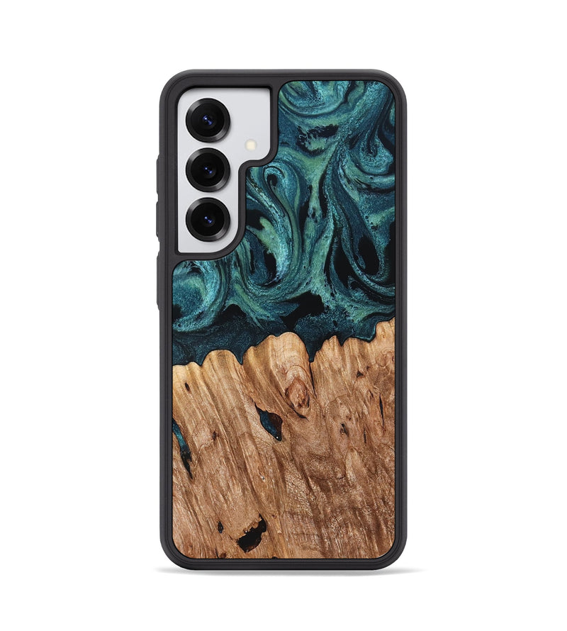 Galaxy S25 Wood Phone Case - Chace (Green, 827532)