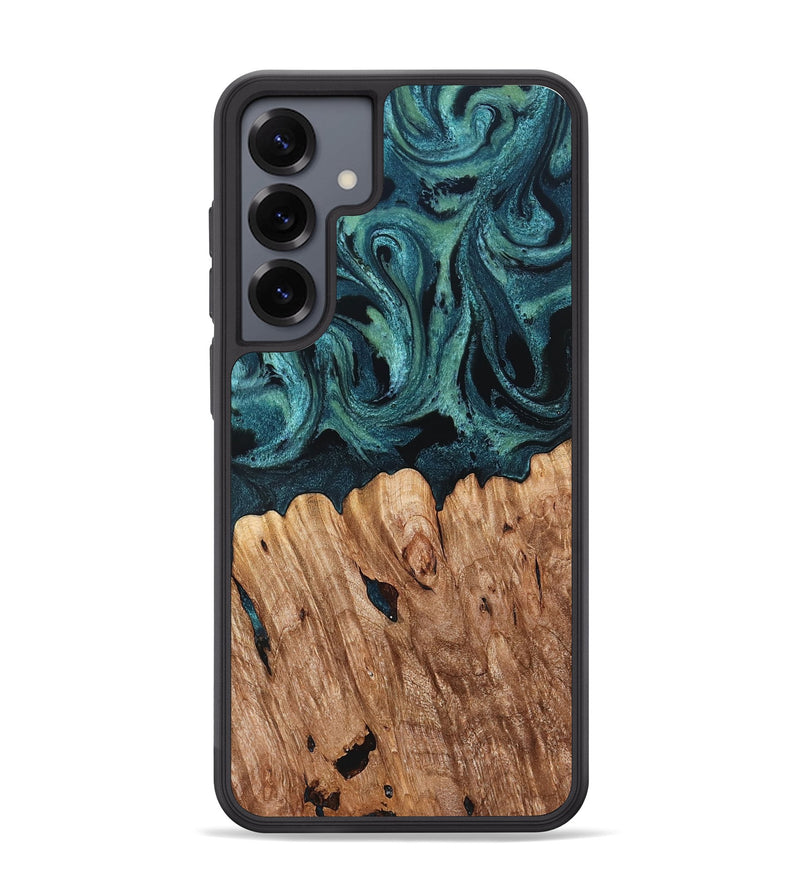 Galaxy S25 Plus Wood Phone Case - Chace (Green, 827532)