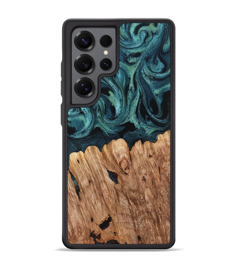 Galaxy S25 Ultra Wood Phone Case - Chace (Green, 827532)