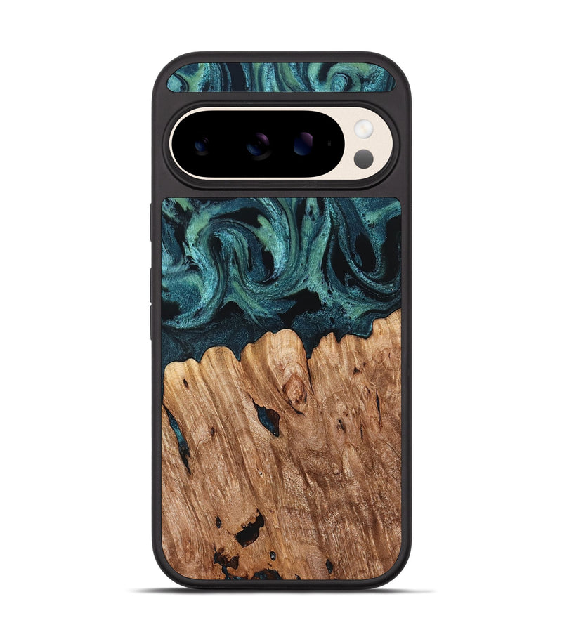 Pixel 10 Wood Phone Case - Chace (Green, 827532)