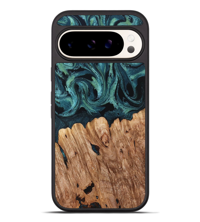 Pixel 10 Pro XL Wood Phone Case - Chace (Green, 827532)