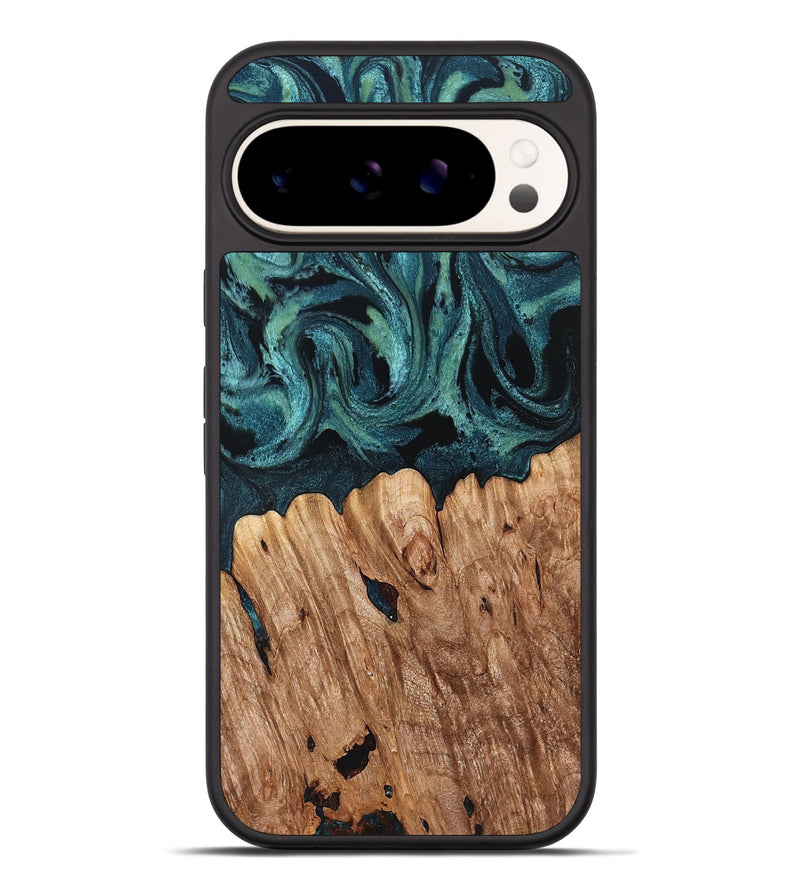 Pixel 9 Pro XL Wood Phone Case - Chace (Green, 827532)